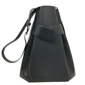 Louis Vuitton Sac de Paul Shoulder Bag Pouch Epi Leather Noir Black